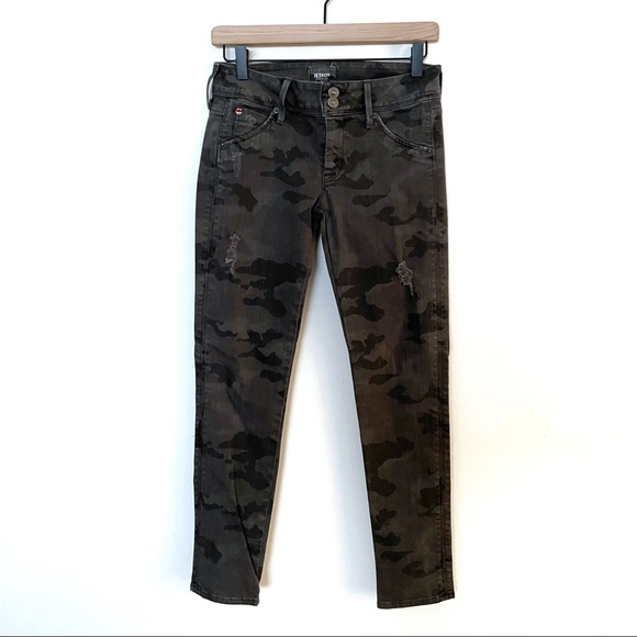 Hudson Camo Collin Ankle Skinny Jeans - Picture 2 of 11